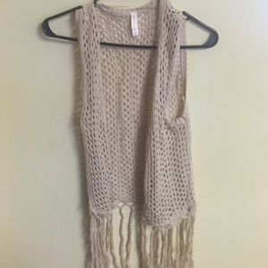 Cute beige vest