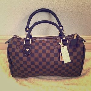 NWT brown leather purse