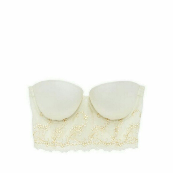 SOLD !!!! Aerie Pretty Luxuries PushUp Bustier 36C - Picture 2 of 4