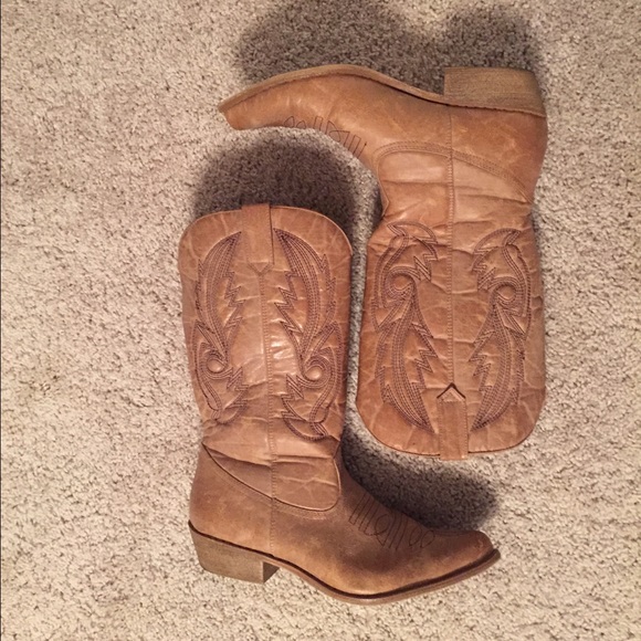 Cowboy boots.