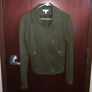Silence + Noise Diagonal Zip Jacket