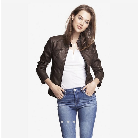 Express Faux Leather Jacket