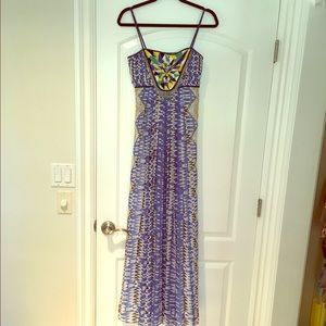 Anthropologie Ranna Gill beaded maxi. Size2
