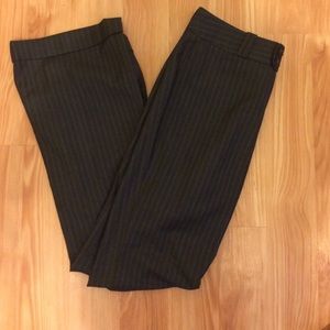 Banana republic pin stripe slack