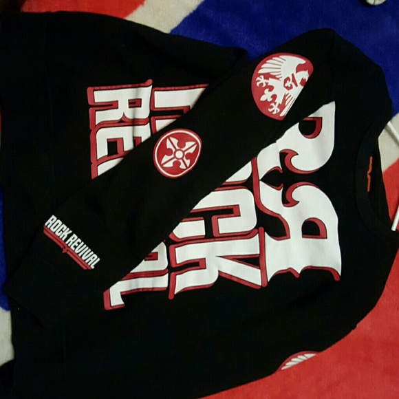 Rock revival sweater