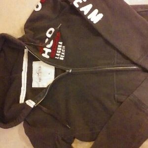 Hollister zip up sweatshirt