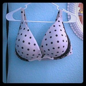 BLACK & WHITE COTTON BOOST PLUNGE