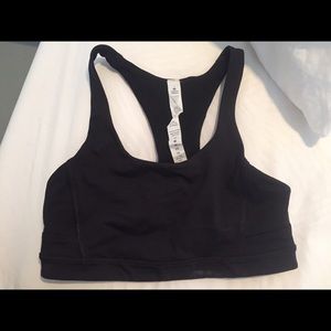 Black Lululemon sports bra NEVER WORN