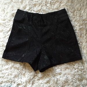 Forever 21 high waisted sparkly shorts