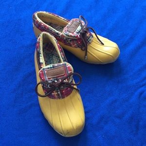 Sperry top-sider waterproof rubber boots