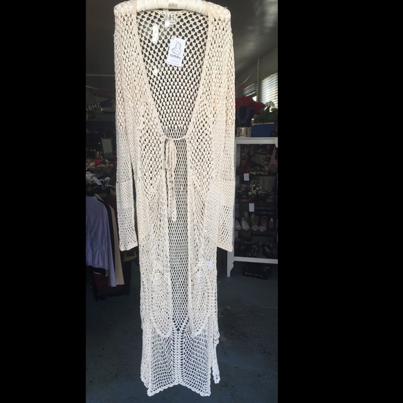 Haute Hippie Crochet Cardigan - Picture 3 of 4