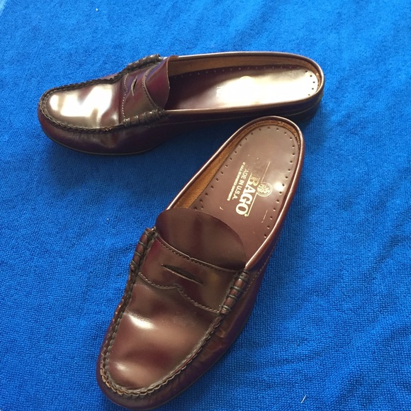 Brown loafers