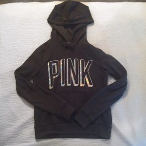 ON HOLD Comfy PINK VS gray hoodie