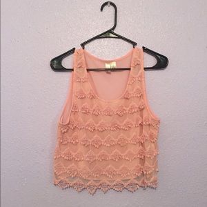 Pastel Pink Crop Top