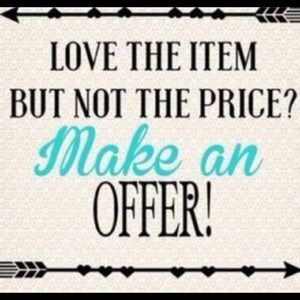 Use the offer button !