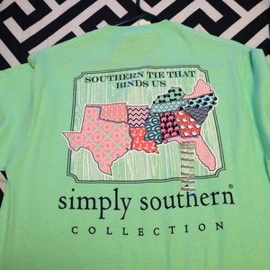 Mint Green Simply Southern T-Shirt
