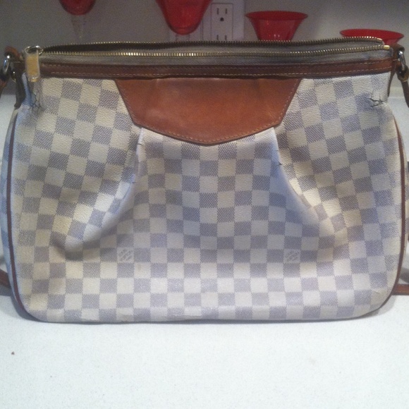 SOLD Authentic Louis Vuitton Siracusa Damier bag - Picture 2 of 4