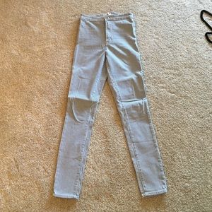 High waist jeans