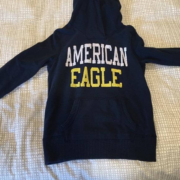 American eagle logo hoodie