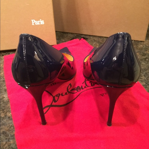 Christian Loubitin, decollete, 85mm, patent ,pumps - Picture 3 of 4