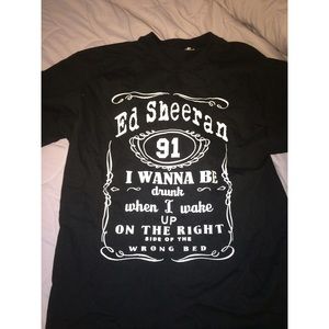 Vintage Ed Sheeran shirt from concert! NEVER WORN