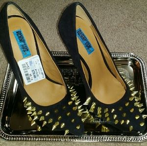 Penny Sue Black  Heels