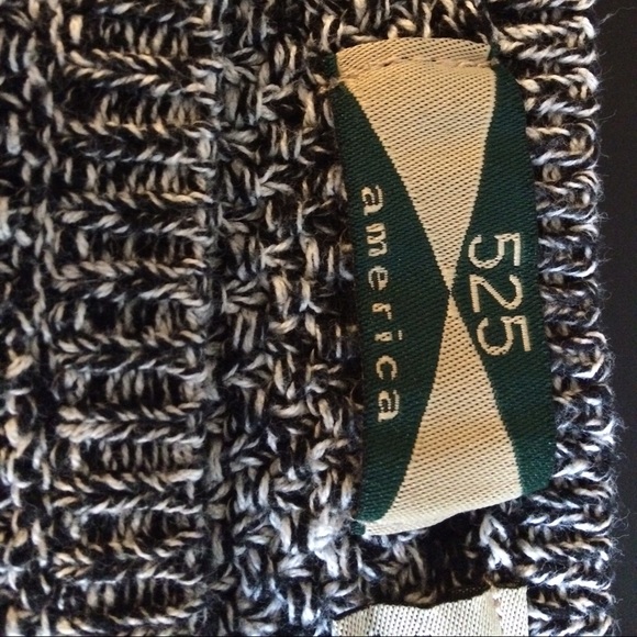 525 America, loose fit Grey, white, black Sweater - Picture 4 of 4
