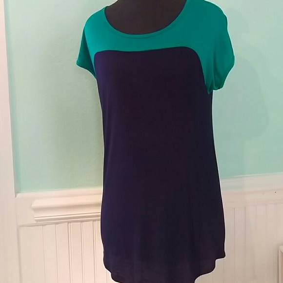 Color block tunic