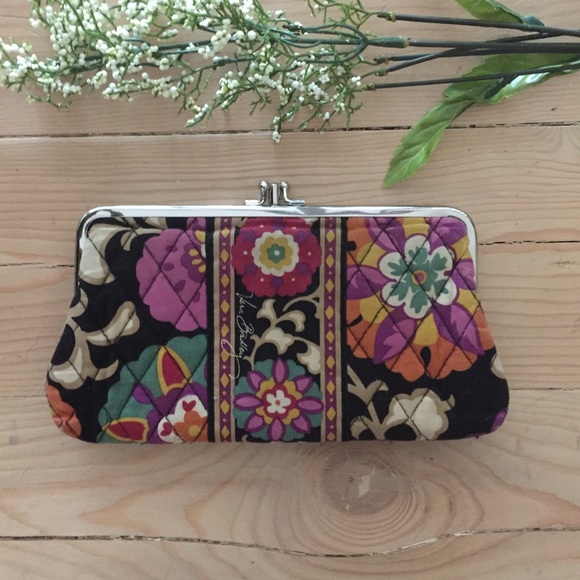 Vera Bradley Handbags - 🆕 | Vera Bradley Kisslock Clutch Wallet