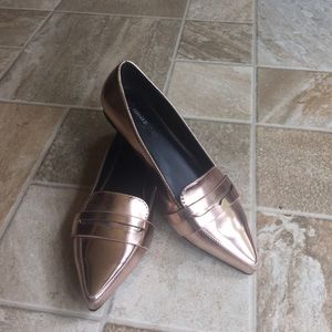 Metallic Loafers size 5.5