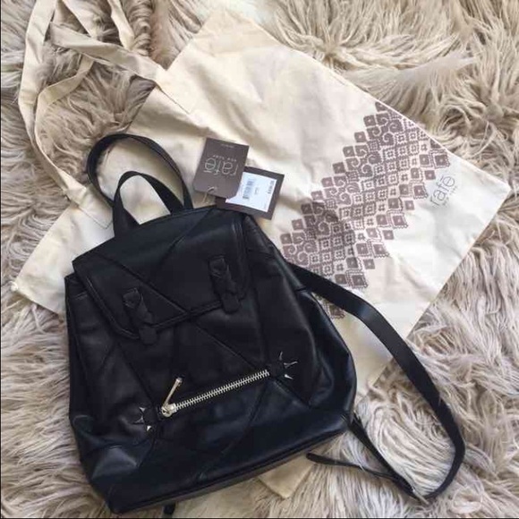 NWT RAFE New York Leather Backpack