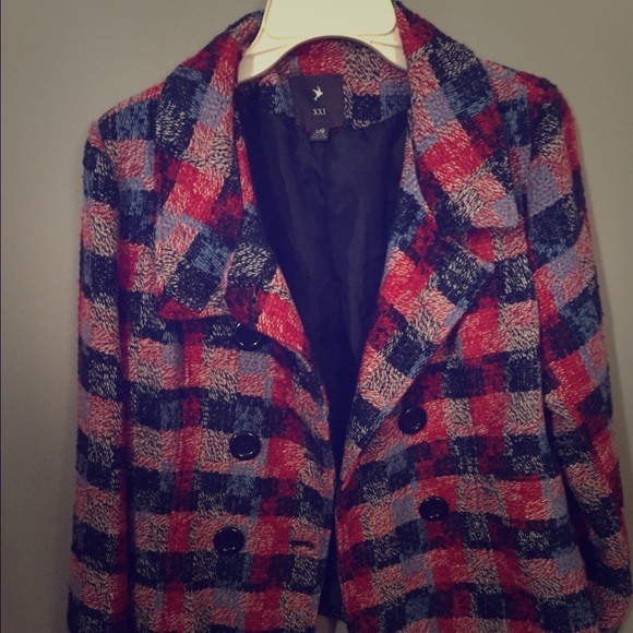Super cute plaid jacket