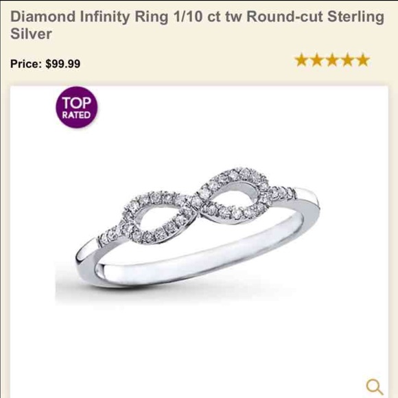 Kay Infinity Promise Ring
