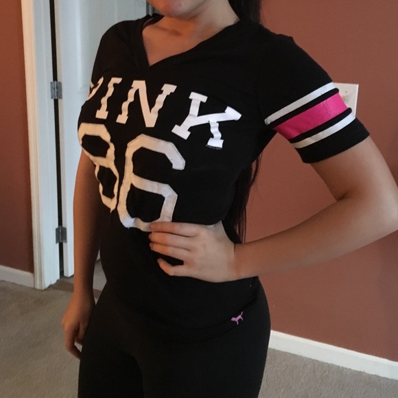 PINK Victoria's Secret Tops - Victoria's Secret Pink Tee Shirt - Size Small