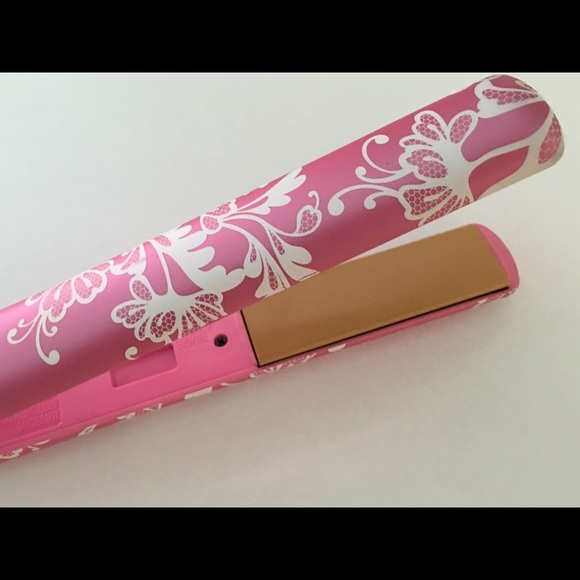 CHI PINK METALLIC LACE FLAT IRON