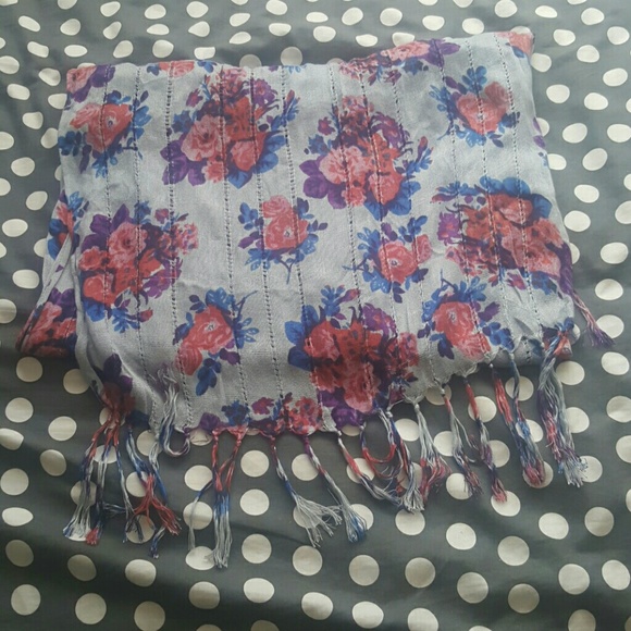 Cute Floral Scarf
