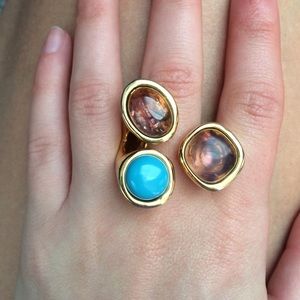 Kenneth Jay Lane adjustable ring
