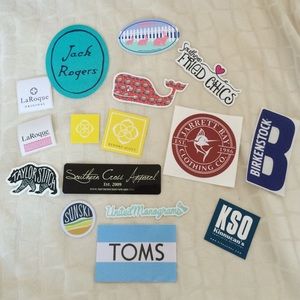 Preppy sticker bundle