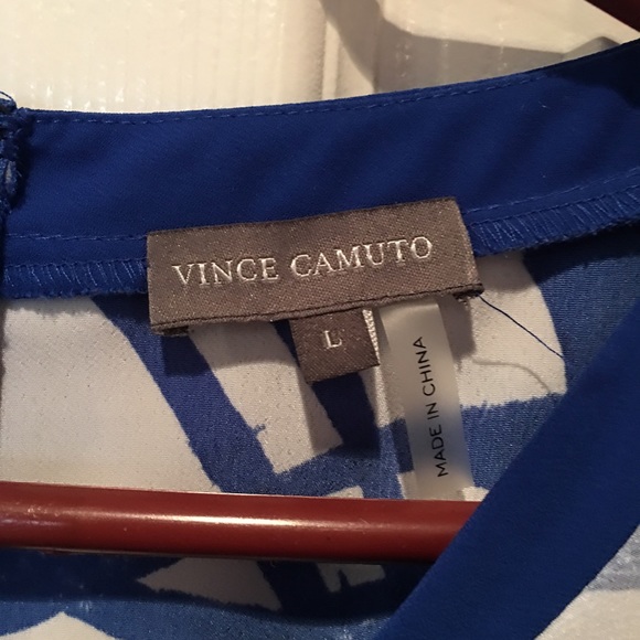 Vince Camuto Royal Blue Blouse - Picture 3 of 4