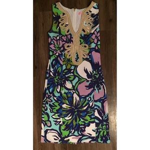 LILLY PULITZER JANICE SHIFT DRESS SPECTRUM BLUE