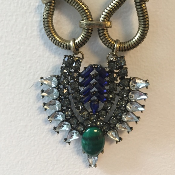 Baublebar long necklace with statement pendant