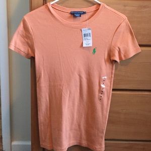 Orange Ralph Lauren T-Shirt