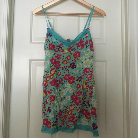 Floral nightgown