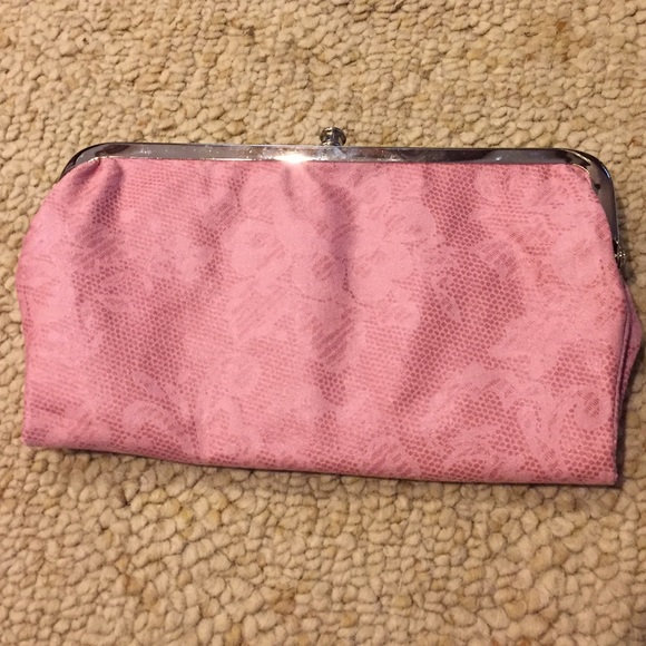 Pink clutch NWOT