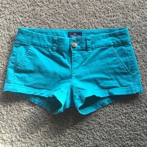 Teal American Eagle Size 0 shorts