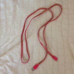 Lilly Pulitzer 5 FOOT LONG USB Charging Cable