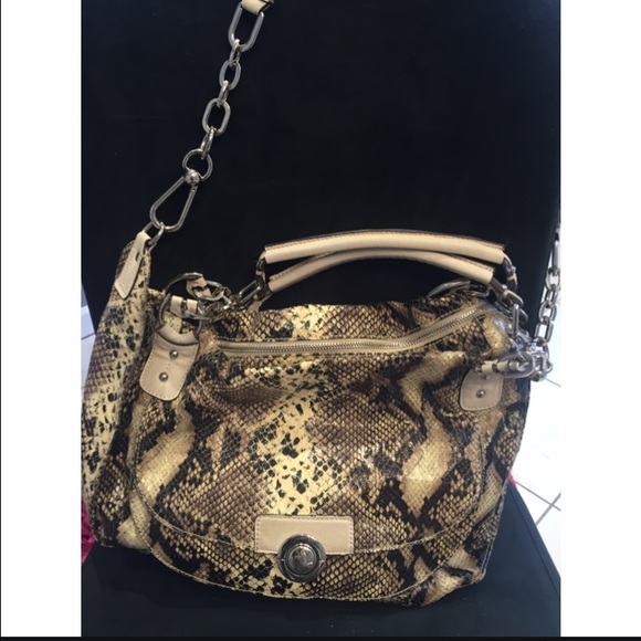 Faux Snake Skin Bag - Picture 1 of 4