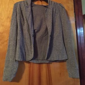 Hooded grey Mossimo Jacket