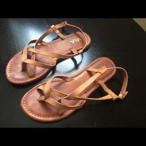 Brown "Jesus" sandals