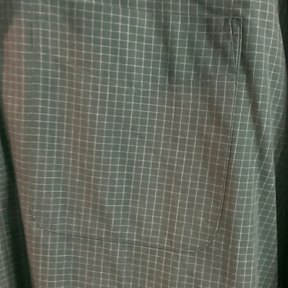 Men's Button Down Shirt with Pocket - Picture 2 of 2